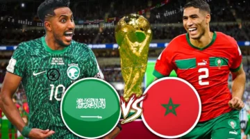 بث مباشر.. مجانا الان مباراة السعودية والمغرب في كأس العرب.. من يخطف التأهل